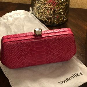 Rebecca Minkoff leather clutch